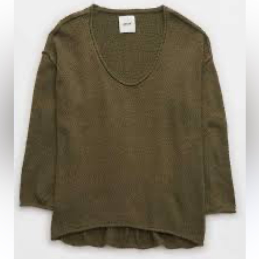 Aerie oversized voop sweater. Like new